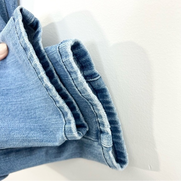 Michael Kors light wash bleach spotted skinny jeans 4 - Picture 6 of 11